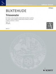 ANT 21 &bull; BUXTEHUDE - Triosonate - Partitur und Stimmen
