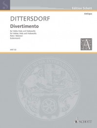 ANT 32 &bull; DITTERSDORF - Divertimento Krebs 131 - Stimmensatz