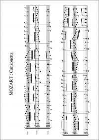 ATV014 &bull; MOZART - 'Canzonetta' und 'La ci darem' - Spielp.