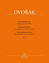 BA 10437 &bull; DVORÁK - Romantische Stücke op. 75 - Spielpartitur
