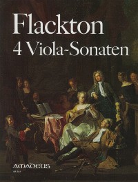 BP 0364 &bull; FLACKTON 4 Sonaten op. 2 für Viola und Bc.