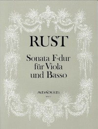BP 0873 &bull; RUST Sonata per Viola col Basso in F-dur