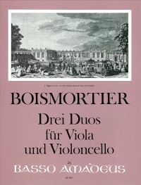 BP 0885 &bull; BOISMORTIER 3 Sonaten op. 10/3-5 Viola/Violoncello