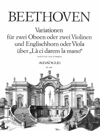BP 1064 &bull; BEETHOVEN - Là ci darem la mano - Part.u.St.