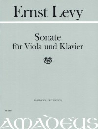 BP 2817 &bull; LEVY - Sonate - ERSTDRUCK - Partitur und Bratschen