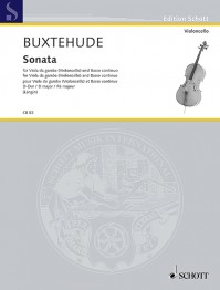 CB 83 &bull; BUXTEHUDE - Sonata - Partitur und Stimme