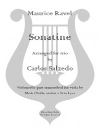 CHM002 &bull; RAVEL - Sonatine - Bratschenstimme
