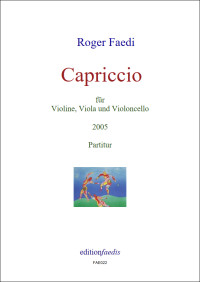 FAE022 • FAEDI - Capriccio, - Partitur und 3 Stimmen