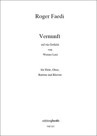 FAE031 • FAEDI - Vernunft - Spielpartitur