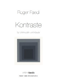 FAE057 • FAEDI - Kontraste - Partitur und Stimme (Vc)