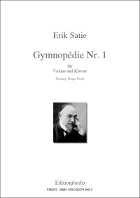 FAE075 • SATIE - Gymnopédie Nr. 1 - Partitur und 3 Stimmen