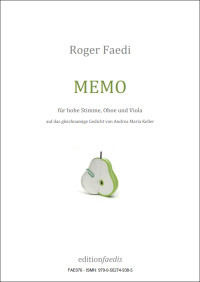 FAE076 • FAEDI - Memo - Partitur und 2 Stimmen (Ob, Va)