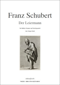 FAE093 • SCHUBERT - Der Leiermann - Partitur und 4 Stimmen 