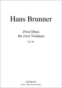 FAE132 • BRUNNER - Zwei Duos - Spielpartitur