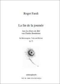 FAE138 • FAEDI - La fin de la journée - Partitur und Stimme