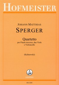 FH 3295 &bull; SPERGER - Quartetto - Partitur und Stimmen