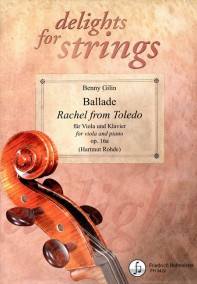 FH 3422 &bull; GILIN - Ballade «Rachel from Toledo» - Partitur