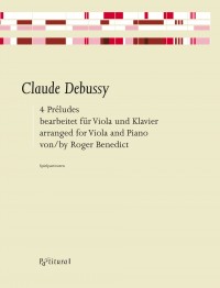 PV 2661 &bull; DEBUSSY - 4 Préludes - Spielpartituren