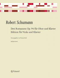 PV 2691 &bull; SCHUMANN - 3 Romanzen, op. 94, für Br. und Kl.